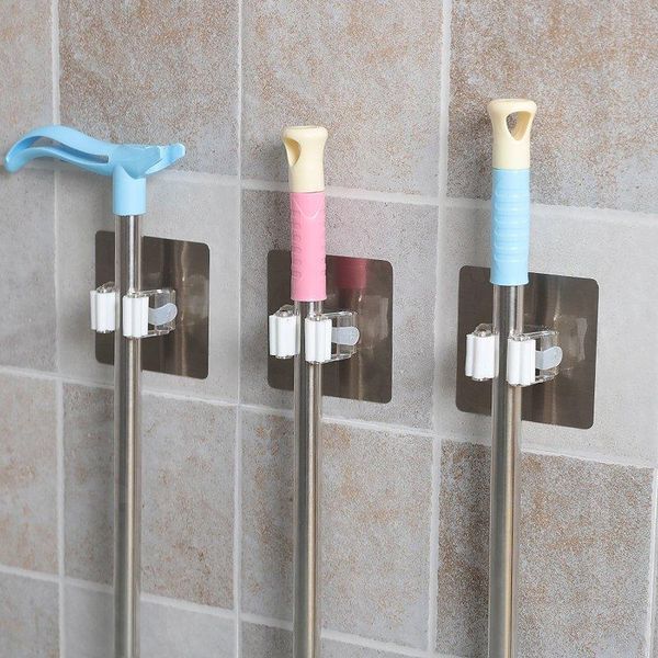 hooks & rails wall mounted type room organizer holder rack self sticking broom hanger hook bathroom mops storage racks pp cleaning tools 3pc
hooks & rails wall mounted type room organizer holder rack self sticking broom hanger hook bathroom mops storage racks pp cleaning tools 3pc