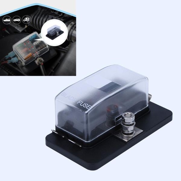 car headlights 4-way circuit fuse holder blade box with led warning indicator protective cover for boat ocean truck rv 12-24v
car headlights 4-way circuit fuse holder blade box with led warning indicator protective cover for boat ocean truck rv 12-24v