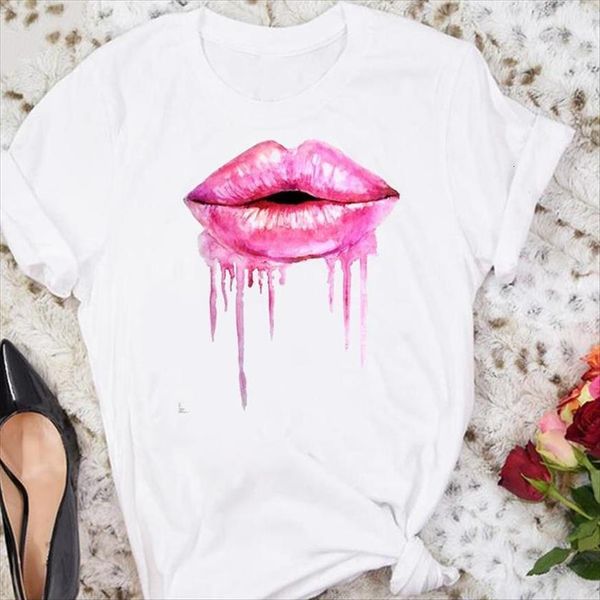 summer cartoon lip funny women t shirt watercolor tshirts fashion clothes graphic lady print tee, White
summer cartoon lip funny women t shirt watercolor tshirts fashion clothes graphic lady print tee, White