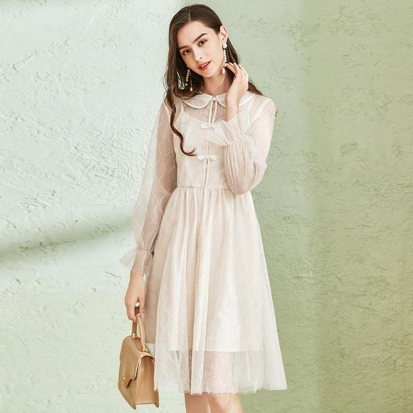 casual dresses women's summer dress vintage retro improved cheongsam 2021 spring thin chiffon midi sweet, Black;gray
casual dresses women's summer dress vintage retro improved cheongsam 2021 spring thin chiffon midi sweet, Black;gray