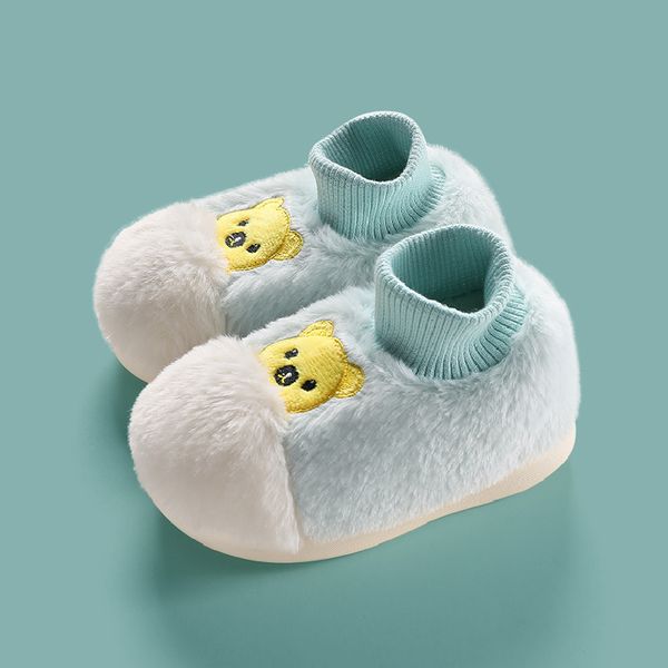 Baby Winter Slippers Children Boys Girls Cute Cartoon Plush Slipper Kids Indoor Fur Warm Shoes Child Home Floor Slip On Shoes, Gray
Baby Winter Slippers Children Boys Girls Cute Cartoon Plush Slipper Kids Indoor Fur Warm Shoes Child Home Floor Slip On Shoes, Gray