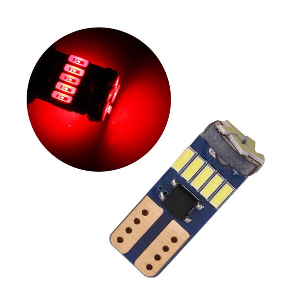 50pcs/lot red t10 w5w wedge 4014 15smd canbus error led bulbs for car clearance lamps dome door reading license plate lights 12v
50pcs/lot red t10 w5w wedge 4014 15smd canbus error led bulbs for car clearance lamps dome door reading license plate lights 12v
