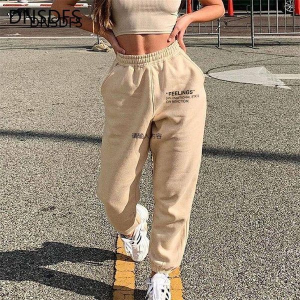 elastic waist cargo pants women 2021 sports trousers solid autumn casual loose letters printing long black grey, Black;white
elastic waist cargo pants women 2021 sports trousers solid autumn casual loose letters printing long black grey, Black;white