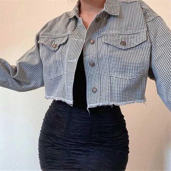 women's jackets 2021 spring and autumn retro houndstooth short jacket female ins blog main street shooting edge clip top, Black;brown
women's jackets 2021 spring and autumn retro houndstooth short jacket female ins blog main street shooting edge clip top, Black;brown