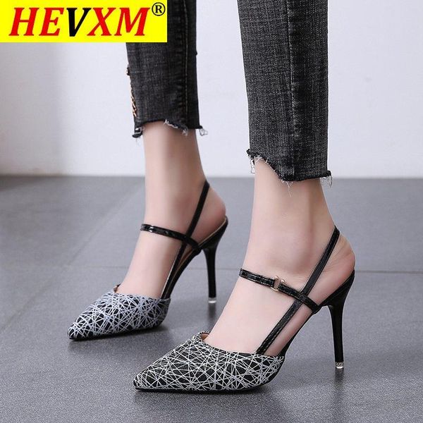 sandals 2021 women pumps high heels gold silver shoes female bridal zapatos de mujer, Black