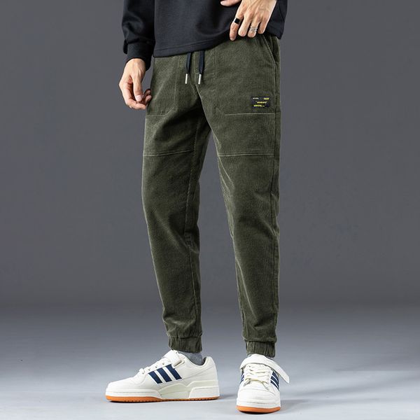 2021 new newly korean style fashion men jeans loose fit spliced designer corduroy casual cargo pants streetwear hip hop joggers trousers sus, Blue
2021 new newly korean style fashion men jeans loose fit spliced designer corduroy casual cargo pants streetwear hip hop joggers trousers sus, Blue