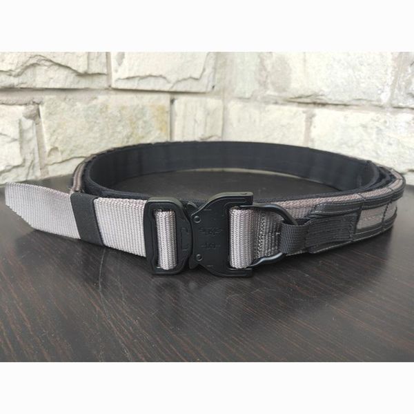 warrior fighting belt outdoor soldier wg rock climbing shooting belt double hard fighting bel, Black;gray
warrior fighting belt outdoor soldier wg rock climbing shooting belt double hard fighting bel, Black;gray