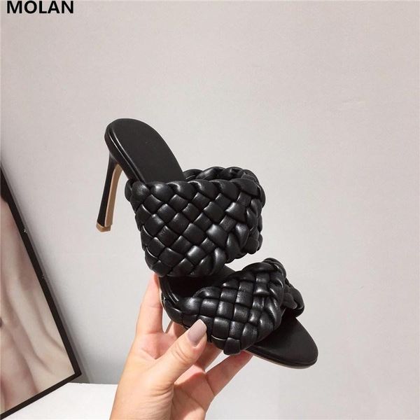 dress shoes molan brand design size 35-41 high heels 2021 summer fashion weave leather lady pumps loafers mules women sandals flip flops, Black
dress shoes molan brand design size 35-41 high heels 2021 summer fashion weave leather lady pumps loafers mules women sandals flip flops, Black