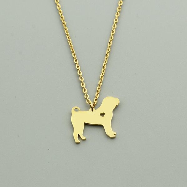 pendant necklaces stainless steel bijoux pitbull necklace women men jewelry gold color ketting shar pei dog friend gifts, Silver
pendant necklaces stainless steel bijoux pitbull necklace women men jewelry gold color ketting shar pei dog friend gifts, Silver