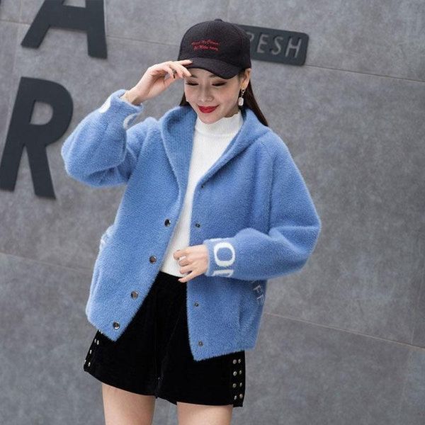 women's jackets spring and autumn short jacket korean version loose student thin hooded thickened cardigan coat, Black;brown
women's jackets spring and autumn short jacket korean version loose student thin hooded thickened cardigan coat, Black;brown