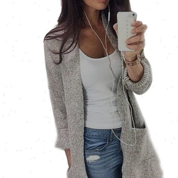 women coat autumn winter knitted sweaters long sleeve loose cardigan women open stitch stylish grey drop shipping, White;black
women coat autumn winter knitted sweaters long sleeve loose cardigan women open stitch stylish grey drop shipping, White;black