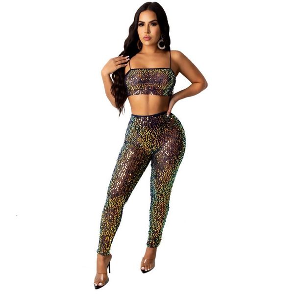 2021 fashion sleeves back club wear outfits set of two parts women without tank straps and skinny pants cdwa, Gray
2021 fashion sleeves back club wear outfits set of two parts women without tank straps and skinny pants cdwa, Gray