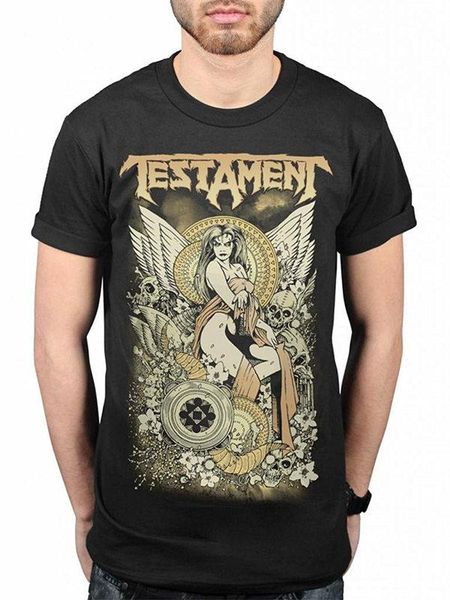 men's t-shirts fitted t shirts testament maiden t-shirt thrash metal band music eric peterson the legacy short funny crew neck shirt fo, White;black
men's t-shirts fitted t shirts testament maiden t-shirt thrash metal band music eric peterson the legacy short funny crew neck shirt fo, White;black