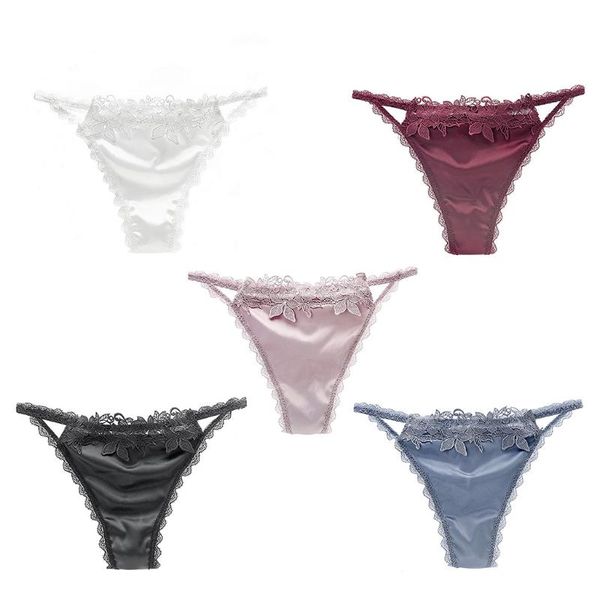women's panties 40gc women low waist satin underwear floral embroidery patchwork briefs scalloped lace seamless thongs g-string, Black;pink
women's panties 40gc women low waist satin underwear floral embroidery patchwork briefs scalloped lace seamless thongs g-string, Black;pink