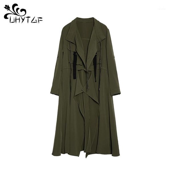 women's trench coats uhytgf plus size ladies fashion cardigan coat korean stitching long elegant female windbreaker 91, Tan;black
women's trench coats uhytgf plus size ladies fashion cardigan coat korean stitching long elegant female windbreaker 91, Tan;black