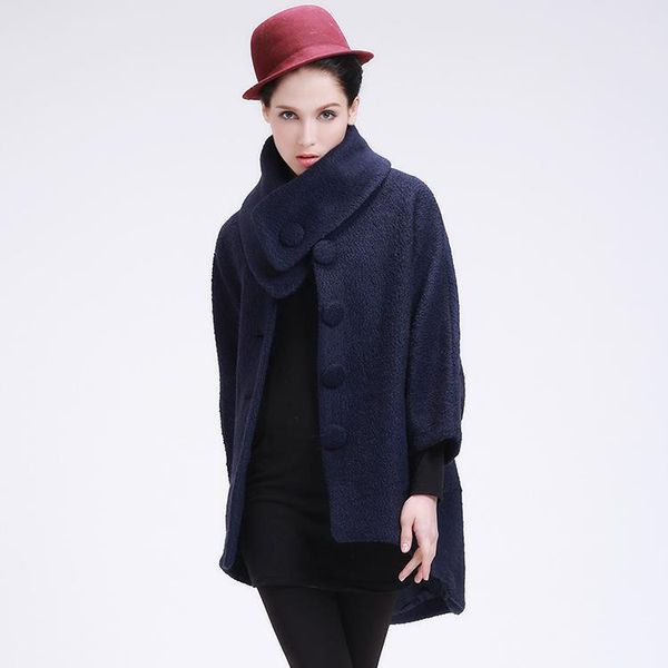 women's wool & blends casual solid womens long coats nice winter single breasted pockets blend coat and jacket turtleneck ladies, Black
women's wool & blends casual solid womens long coats nice winter single breasted pockets blend coat and jacket turtleneck ladies, Black