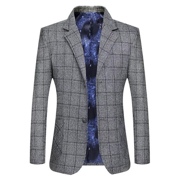men's suits & blazers classdim men blazer brand lined print slim fit big pocket suit lattice korean version tuxedo male, White;black
men's suits & blazers classdim men blazer brand lined print slim fit big pocket suit lattice korean version tuxedo male, White;black