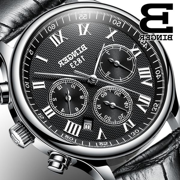 binger mens automatic mechanical watches men brand luxury dive 30m business full steel watch man clcok, Slivery;brown
binger mens automatic mechanical watches men brand luxury dive 30m business full steel watch man clcok, Slivery;brown