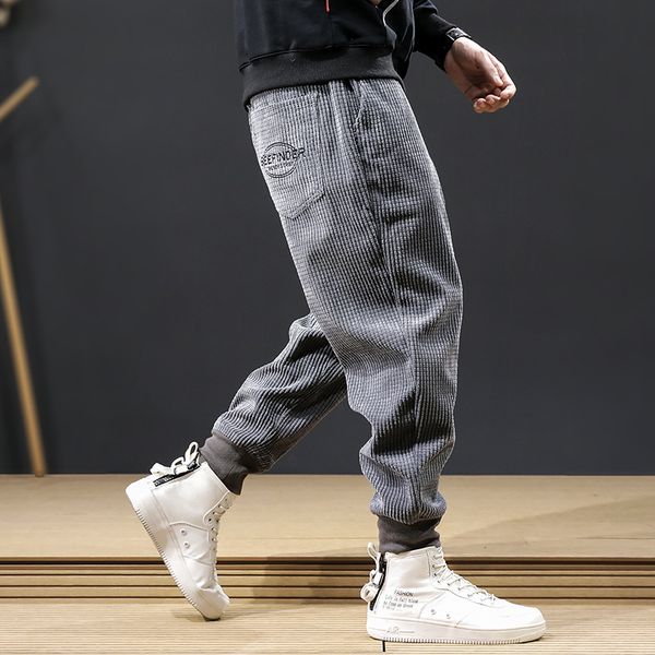 fashion newly autumn jeans loose fit casual corduroy cargo wide leg harem trousers streetwear hip hop jogger pant v1e7, Blue
fashion newly autumn jeans loose fit casual corduroy cargo wide leg harem trousers streetwear hip hop jogger pant v1e7, Blue