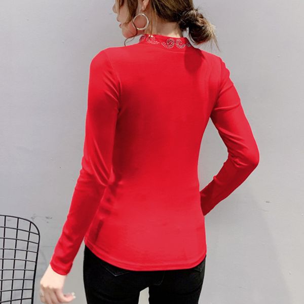 2021 spring fall folk style t-shirt fashion hollow out shiny diamonds women cotton ropa mujer long sleeve tees new t00407a csd4, White
2021 spring fall folk style t-shirt fashion hollow out shiny diamonds women cotton ropa mujer long sleeve tees new t00407a csd4, White