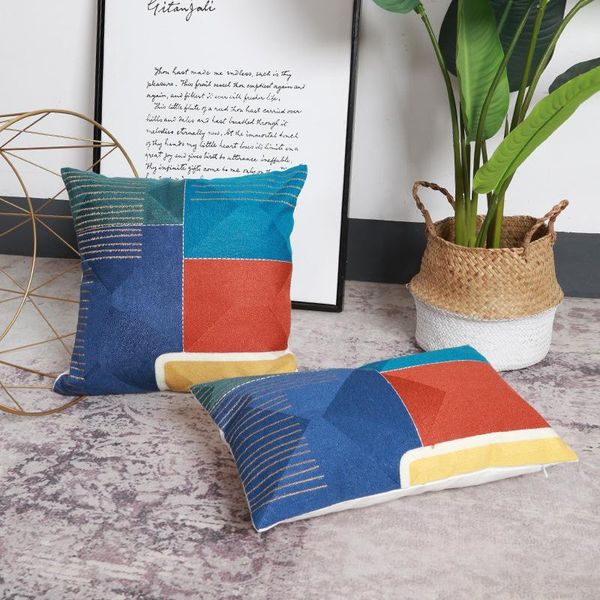 cushion/decorative pillow mosaic geometric cotton canvas pillowcover tufted embroidery throw cushion cover outdoor home pillowcase 40872
cushion/decorative pillow mosaic geometric cotton canvas pillowcover tufted embroidery throw cushion cover outdoor home pillowcase 40872