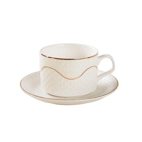 cups & saucers 174ml nordic gilt edge relief ceramic coffee cup set afternoon tea restaurant el porcelain with dish 1
cups & saucers 174ml nordic gilt edge relief ceramic coffee cup set afternoon tea restaurant el porcelain with dish 1
