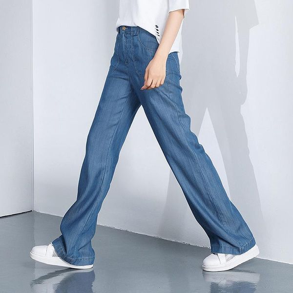 women's jeans 2021 summer korean casual pants large straight tube high waist wide leg tencel g7305, Blue
women's jeans 2021 summer korean casual pants large straight tube high waist wide leg tencel g7305, Blue