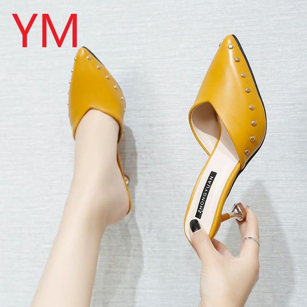 dress shoes women pumps small heels wedding stiletto high pointed toe heel sandals with rivets ladies sandalia feminina shallow summer, Black
dress shoes women pumps small heels wedding stiletto high pointed toe heel sandals with rivets ladies sandalia feminina shallow summer, Black