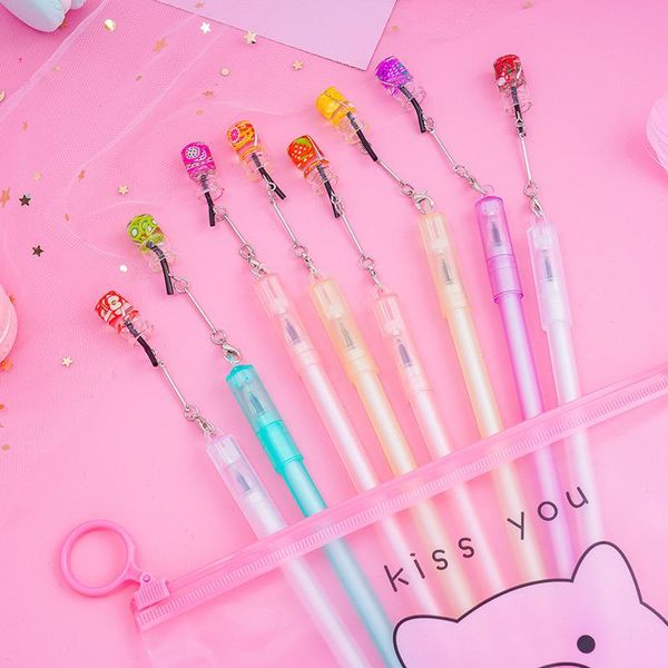 kawaii fruit pendant with gel pen cuit 0.5mm neutral pen school office writing tools needle pens japanese stationery kids gift
kawaii fruit pendant with gel pen cuit 0.5mm neutral pen school office writing tools needle pens japanese stationery kids gift