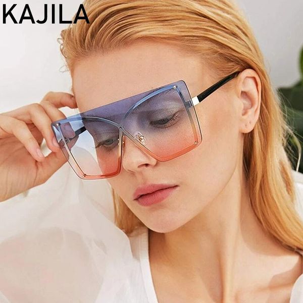 sunglasses oversized rimless women designer vintage one piece rectangle sun glasses for female shades gafas de sol, White;black
sunglasses oversized rimless women designer vintage one piece rectangle sun glasses for female shades gafas de sol, White;black