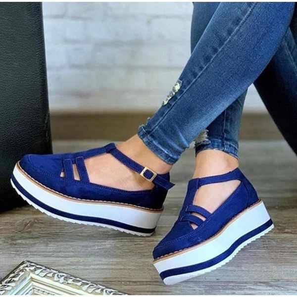 vintage sandals women new 2021 summer fashion comfortable buckle strap sewing female shoes platform round toe ladies sandals, Black
vintage sandals women new 2021 summer fashion comfortable buckle strap sewing female shoes platform round toe ladies sandals, Black