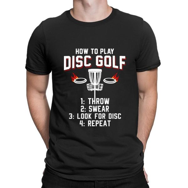 men's t-shirts oversized t shirt disc golf how to play funny short sleeve quality cotton novelty tee, White;black
men's t-shirts oversized t shirt disc golf how to play funny short sleeve quality cotton novelty tee, White;black