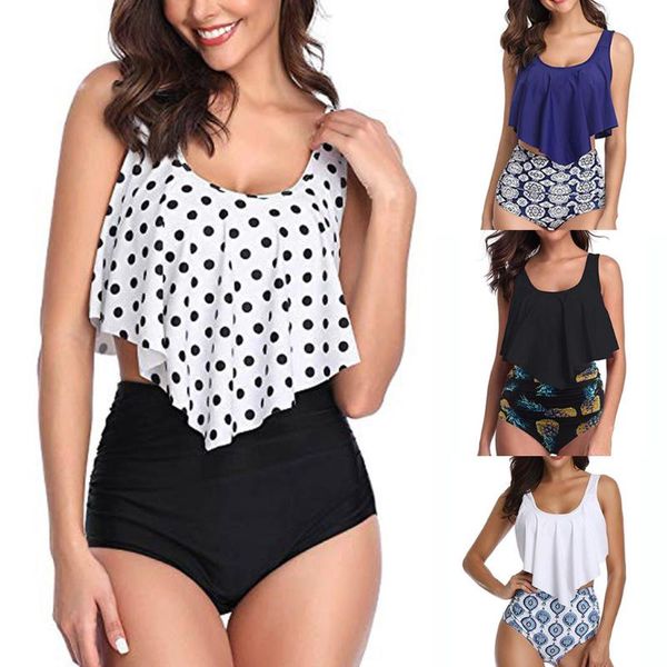 one-piece suits high waist bikini florial print tankini halter set polka dot female swimwear ladies bathing suit plus size 2xl
one-piece suits high waist bikini florial print tankini halter set polka dot female swimwear ladies bathing suit plus size 2xl