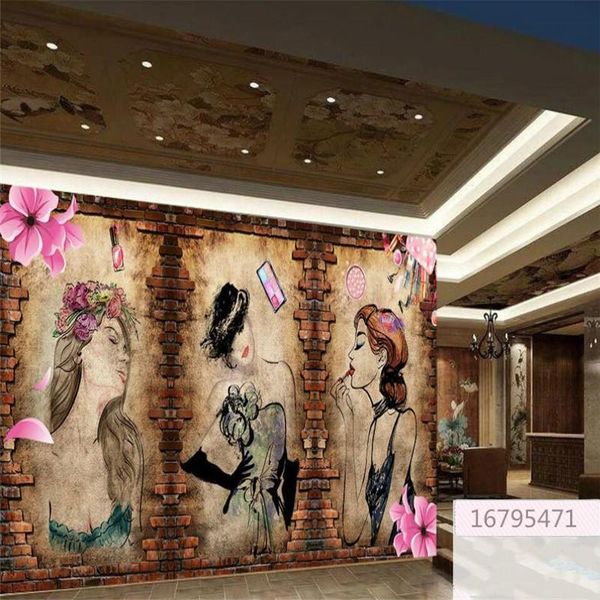 wallpapers korean semi-permanent make-up store background wall paper 3d retro beauty salon makeup shop industrial decor mural wallpaper
wallpapers korean semi-permanent make-up store background wall paper 3d retro beauty salon makeup shop industrial decor mural wallpaper