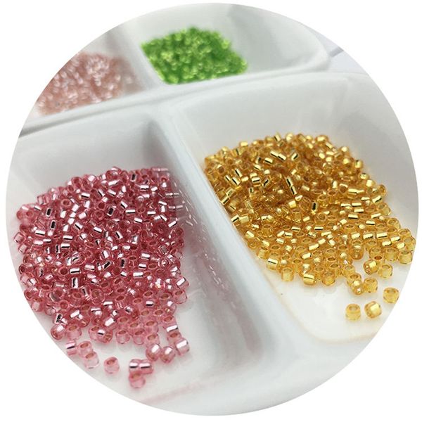 1.6mm 2mm 11/0 uniform delica beads 720pcs/bag 20 colors spacer glass seedbead for diy craft jewelry earring making accessories
1.6mm 2mm 11/0 uniform delica beads 720pcs/bag 20 colors spacer glass seedbead for diy craft jewelry earring making accessories