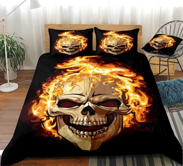 skull duvet cover set skull and fire vintage style bedding set black beds set home textil microfiber for boys bedspread
skull duvet cover set skull and fire vintage style bedding set black beds set home textil microfiber for boys bedspread