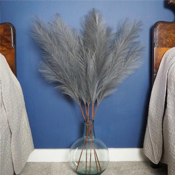 decorative flowers & wreaths 1 stem 98cm grey pampas grass artificial plants diy home deocr plantas artificiales fake wedding
decorative flowers & wreaths 1 stem 98cm grey pampas grass artificial plants diy home deocr plantas artificiales fake wedding