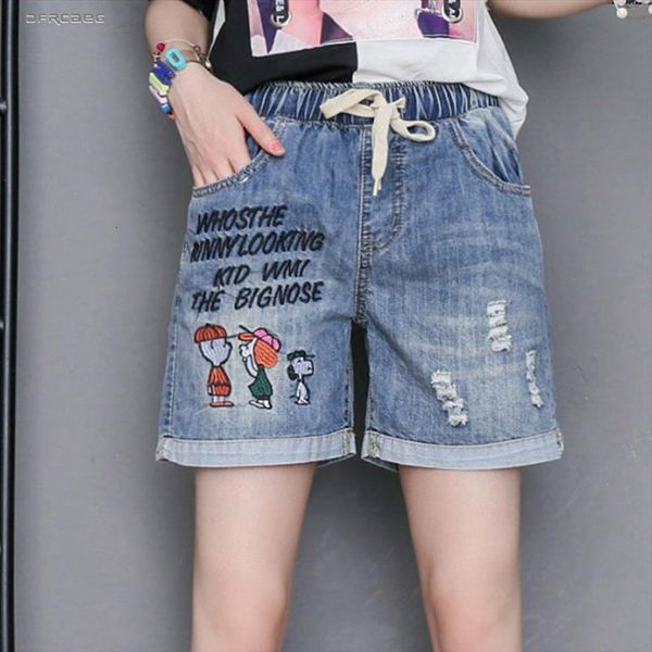4xl 3xl plus size women shorts letter embroidery denim summer elastic waist ant streetwear jean femme saias, White;black
4xl 3xl plus size women shorts letter embroidery denim summer elastic waist ant streetwear jean femme saias, White;black