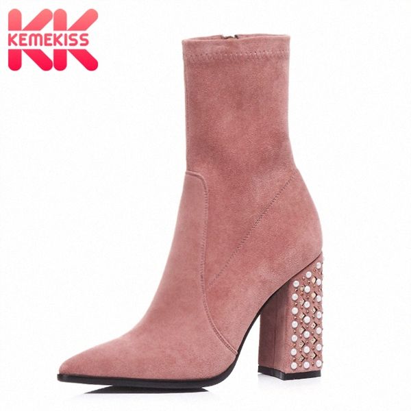 kemekiss size 33 43 woman winter shoes short boots winter warm shoes ladies beads thick heel fashion footwear c05t#, Black
kemekiss size 33 43 woman winter shoes short boots winter warm shoes ladies beads thick heel fashion footwear c05t#, Black