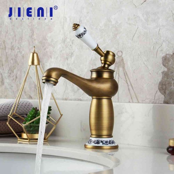 jieni ru antique brass faucet stream spout tap bathroom basin sink solid & cold water mixer vanity
jieni ru antique brass faucet stream spout tap bathroom basin sink solid & cold water mixer vanity