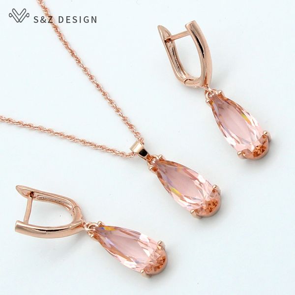 jewelry sets s&z 6 color long water drop dangle zircon earrings set 585 rose gold for women korean fine wedding party, Black
jewelry sets s&z 6 color long water drop dangle zircon earrings set 585 rose gold for women korean fine wedding party, Black
