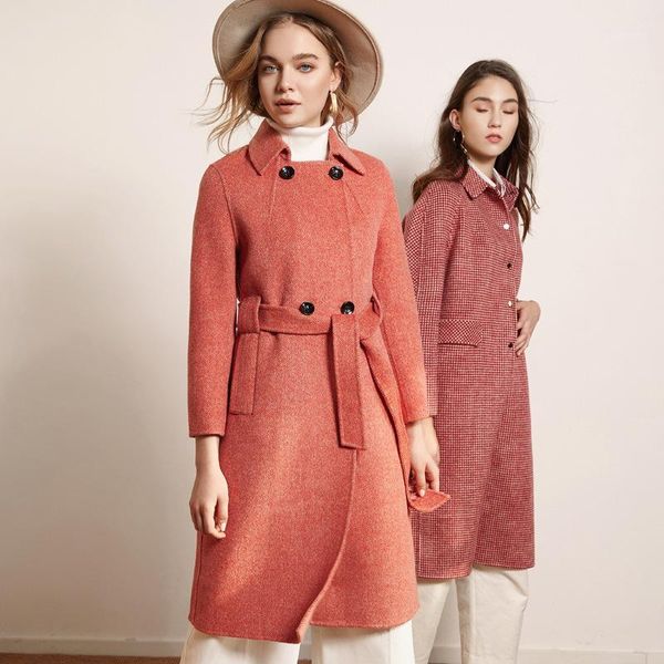 women's cashmere coat women plus long 2019 new double-sided cashmere lapel temperament fashion woolen coat1, Black
women's cashmere coat women plus long 2019 new double-sided cashmere lapel temperament fashion woolen coat1, Black