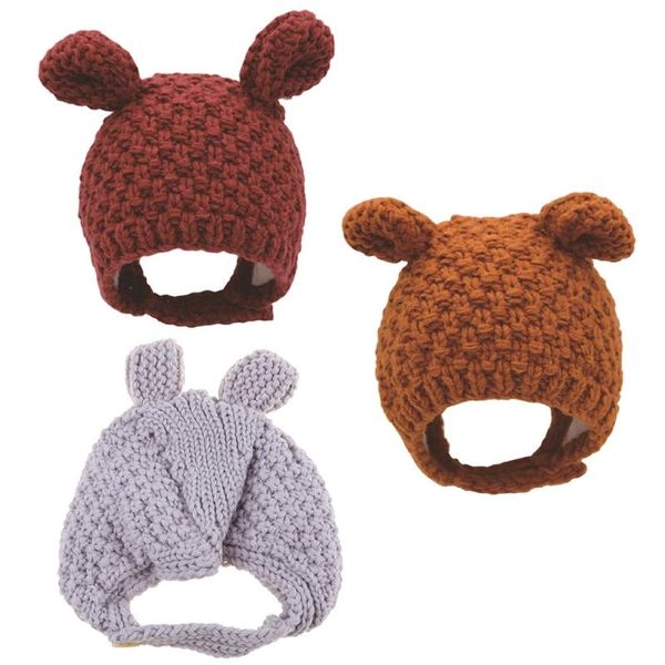caps & hats winter warm baby beanie ear protection knitted solid color hat for kids children girls boys, Yellow
caps & hats winter warm baby beanie ear protection knitted solid color hat for kids children girls boys, Yellow