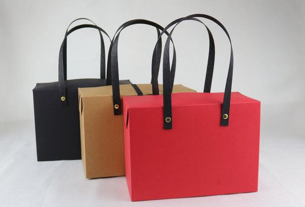 gift wrap 21*11*15cm red kraft paper boxes with rope ,black colour packing box handle, christmas candy 100pcs/lot
gift wrap 21*11*15cm red kraft paper boxes with rope ,black colour packing box handle, christmas candy 100pcs/lot