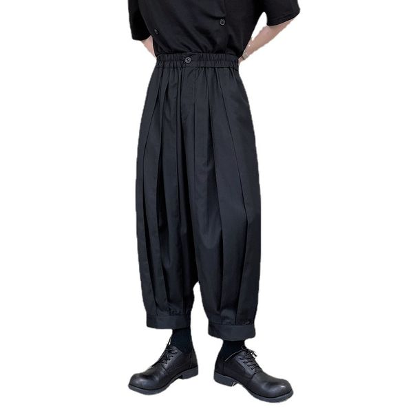 men's pants pleated elastic waist lace up japan harajuku streetwear loose casual black kimono skirts menswear trousers male iqix
men's pants pleated elastic waist lace up japan harajuku streetwear loose casual black kimono skirts menswear trousers male iqix
