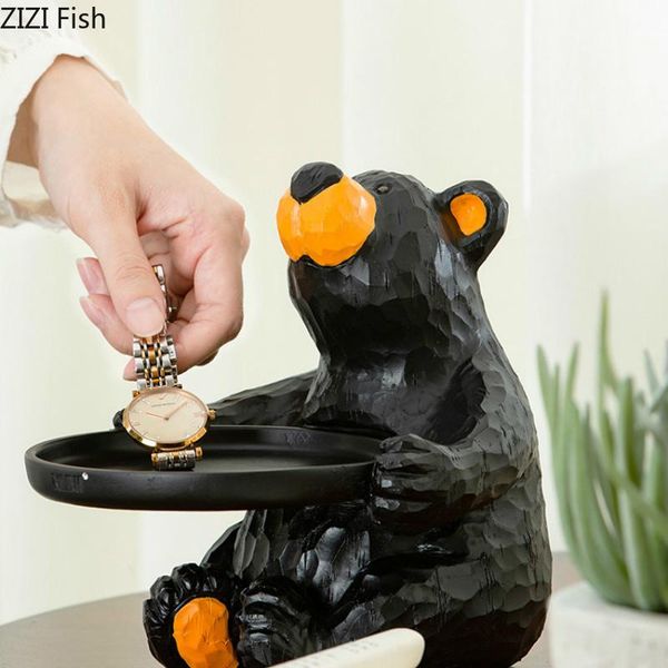 kitchen storage & organization little bear resin tray decoration key jewelry crafts creativity home deskremote control trays
kitchen storage & organization little bear resin tray decoration key jewelry crafts creativity home deskremote control trays