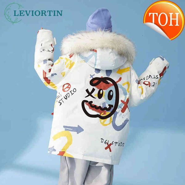 women brand white down jacket 2021 winter couple's thickened warm hooded fur collar fashion little devil print hip hop, Black
women brand white down jacket 2021 winter couple's thickened warm hooded fur collar fashion little devil print hip hop, Black