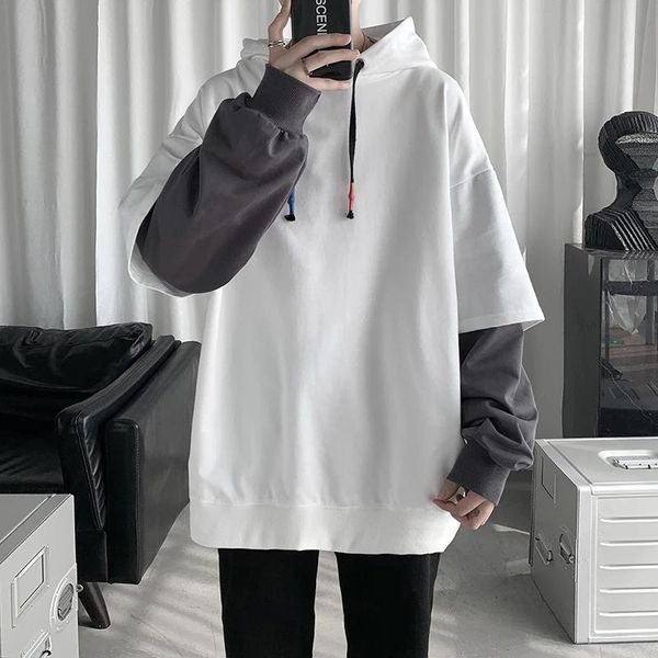 men's hoodies & sweatshirts 2021 hoodie men autumn fashion harajuku patchwork casual oversized hip hop sweatshirt streetwear 5 colors, Black
men's hoodies & sweatshirts 2021 hoodie men autumn fashion harajuku patchwork casual oversized hip hop sweatshirt streetwear 5 colors, Black
