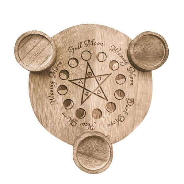candle holders tarot holder durable unique candlestick bracket decor wooden astrology pentacle altar plate desktop
candle holders tarot holder durable unique candlestick bracket decor wooden astrology pentacle altar plate desktop