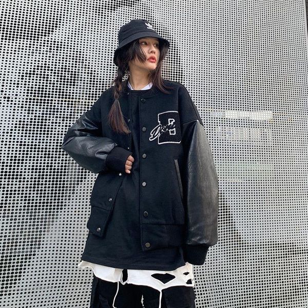 women's jackets jhbeute d letter baseball uniform jacket women streetwear loose couple clothes retro bf autumn oversized y2k, Black;brown
women's jackets jhbeute d letter baseball uniform jacket women streetwear loose couple clothes retro bf autumn oversized y2k, Black;brown
